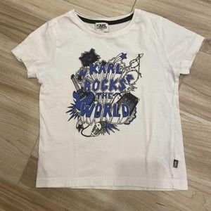 Designer Karl Lagerfeld tshirt 3-4 years